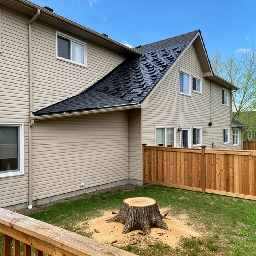 Wind damaged shingles replaced after Ottawa storm